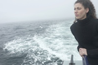 Photo of woman looking wistful